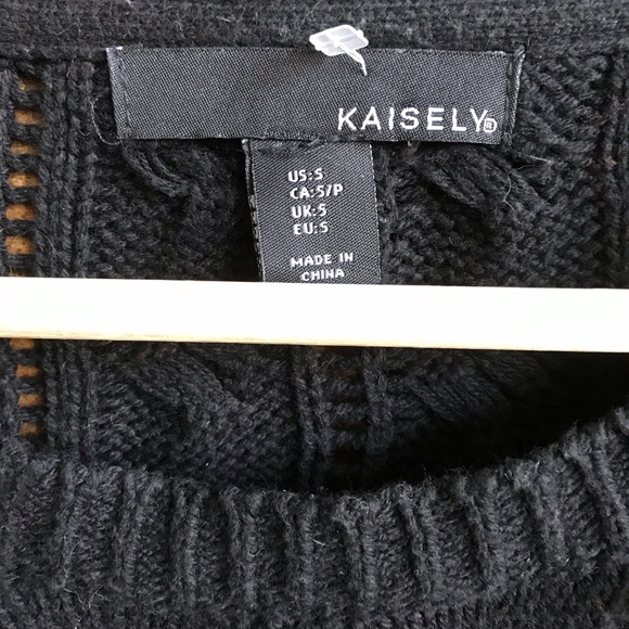Kaisely black sweater - Picture 3 of 4